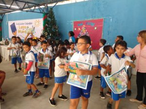 Crianças e equipe pedagógica do Instituto foram contempladas com livros do projeto